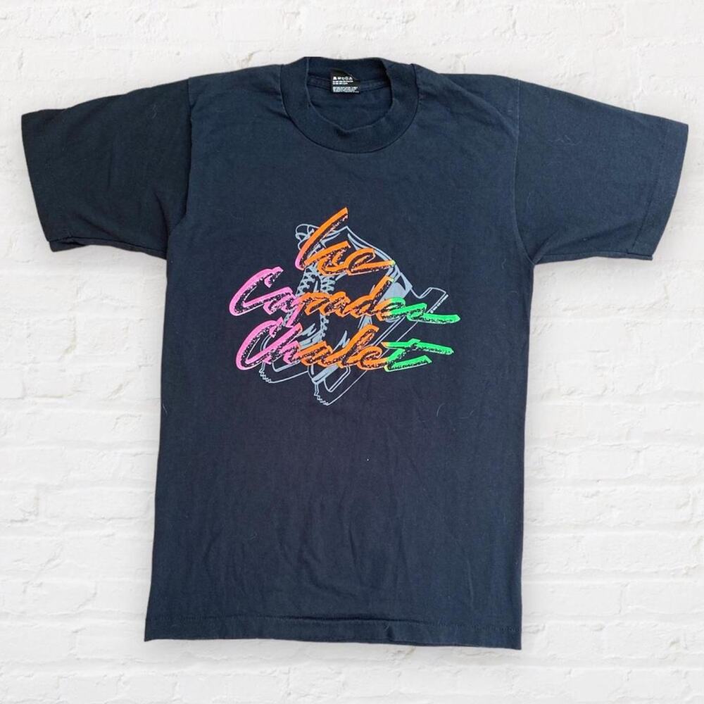 Vintage ice skating shirt ice